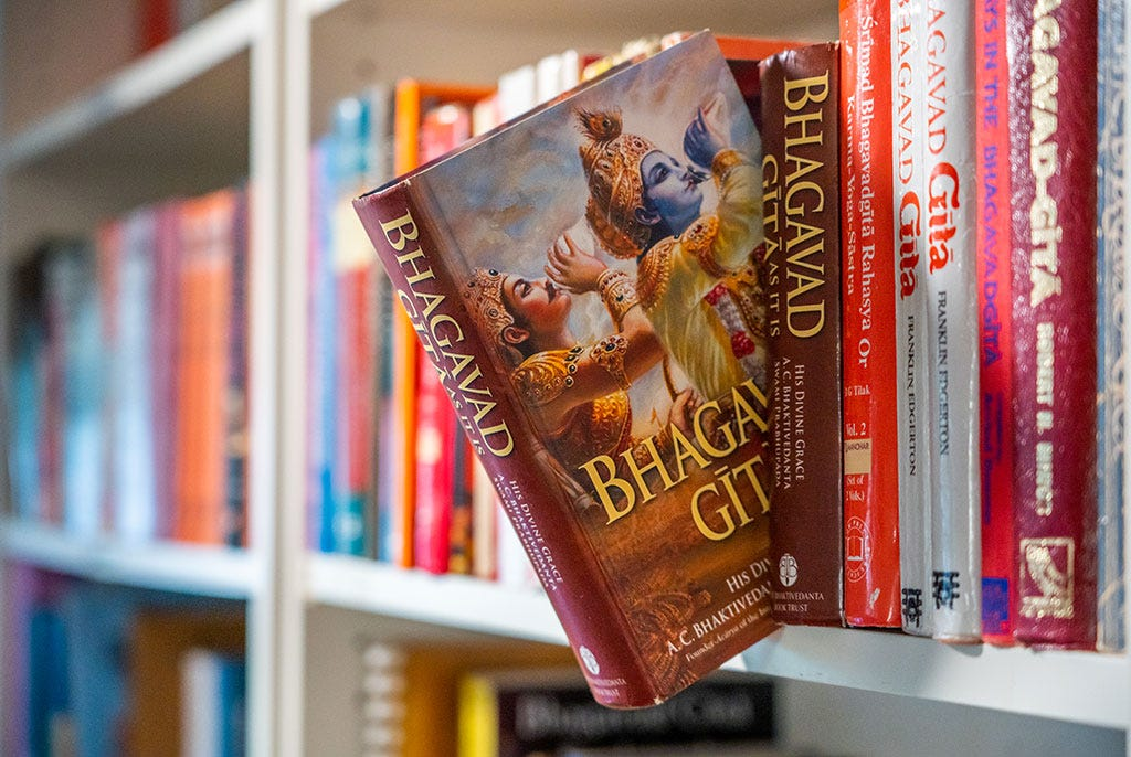 Bhagavad Gita and books